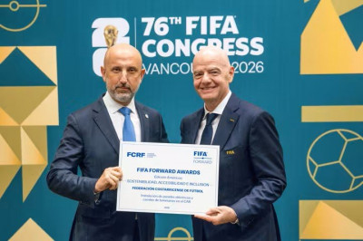 COSTA RICA RECIBE RECONOCIMIENTO DE LA FIFA
