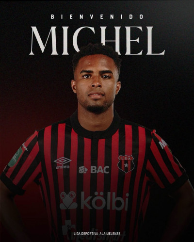Kenyel Michel regresa a la Liga Deportiva Alajuelense