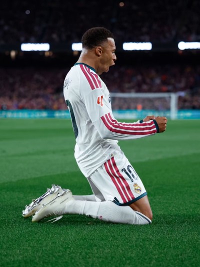 ¡Mbappé firma un doblete y el Real Madrid conquista el clásico ante ...